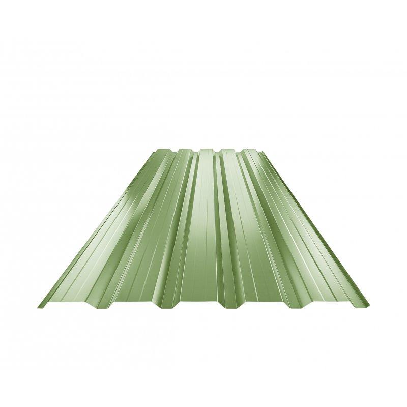 Fasadni trapez sa prepustom TR 35B+  - Pocink obojeni  - Trava zelena  -  Slika