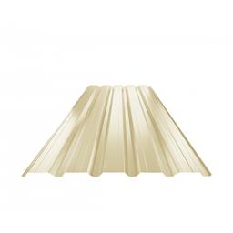 Fasadni trapez sa prepustom TR 35B+  - Pocink obojeni  - Slonova kost  -  Slika 1