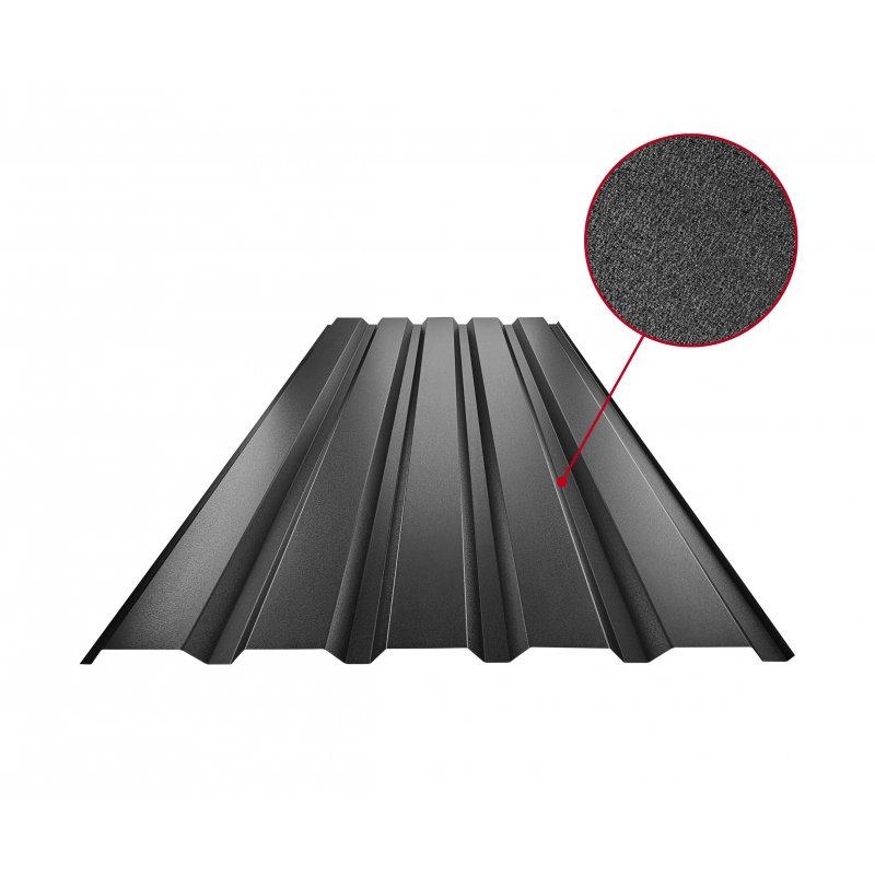 Fasadni trapez TR 35B  - Pocink obojeni
MATT  - Intenzivno crna MATT  -  Slika