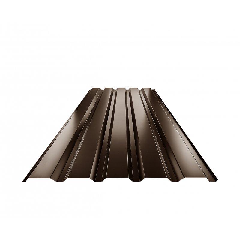 Fasadni trapez TR 35B  - Pocink obojeni
MARCEGAGLIA  - Tamno braon ČOKO  -  Slika