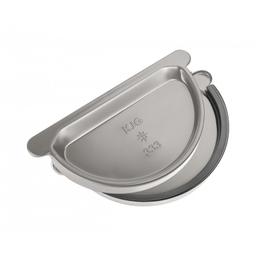 Završetak sa gumom  - Pocink obojeni  - Tamno silver – P.20  -  Slika 1