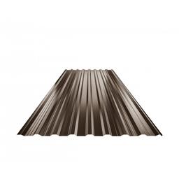 Krovni trapez sa prepustom TR 18A+  - Aluminijum obojeni  - Testa di Moro  -  Slika 1