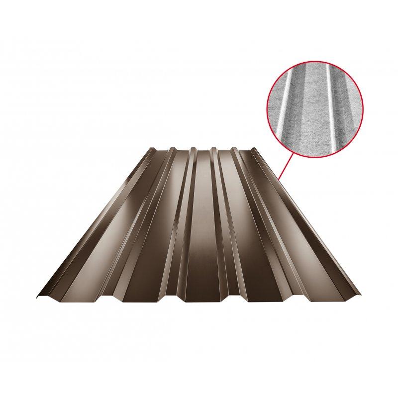 Krovni trapez TR 35A SQ (sound – aqua)  - Aluminijum obojeni  - Testa di Moro  -  Slika