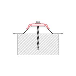 Aluminijumska podloška TR 18  - Aluminijum obojeni  - Silver  -  Slika 2