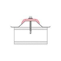 Aluminijumska podloška TR 35  - Aluminijum  - Natur  -  Slika 4