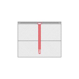 Pocinkovani vijak DABO  - Pocink  - Natur  -  Slika 3