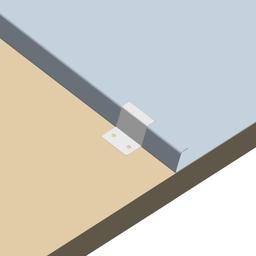 Fiksni hafter  - Inox  - AISI 304 BA – ogledalo sjaj  -  Slika 2