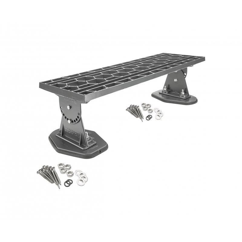 Krovni stepenik na montažnoj ploči  - Aluminijum obojeni  - Antracit  -  Slika