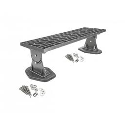 Krovni stepenik na montažnoj ploči  - Aluminijum obojeni  - Antracit  -  Slika 1