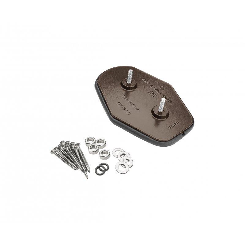 Osnovna montažna ploča  - Aluminijum obojeni  - Testa di Moro  -  Slika