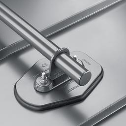 Držač cevi sa jednim rupom na montažnoj ploči  - Aluminijum obojeni
W.15  - Antracit W.15  -  Slika 3