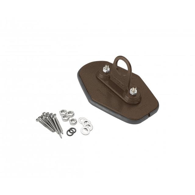 Slika - Držač cevi sa jednim rupom na montažnoj pločinull