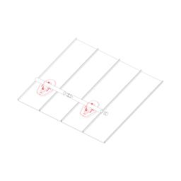 Držač cevi sa jednim rupom na montažnoj ploči  - Aluminijum obojeni
W.15  - Testa di Moro W.15  -  Slika 4