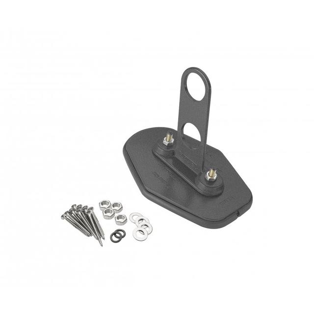 Slika - Držač cevi sa dve rupe na montažnoj pločinull