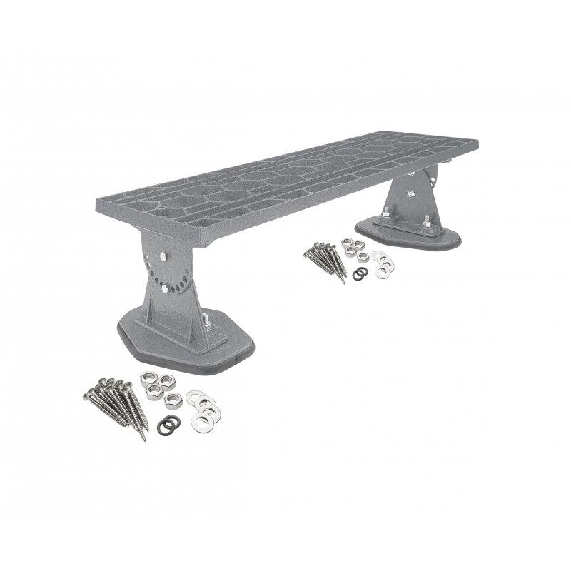 Krovni stepenik na montažnoj ploči  - Aluminijum obojeni
W.15  - Svetlo siva W.15  -  Slika