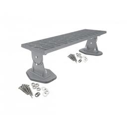 Krovni stepenik na montažnoj ploči  - Aluminijum obojeni
W.15  - Svetlo siva W.15  -  Slika 1