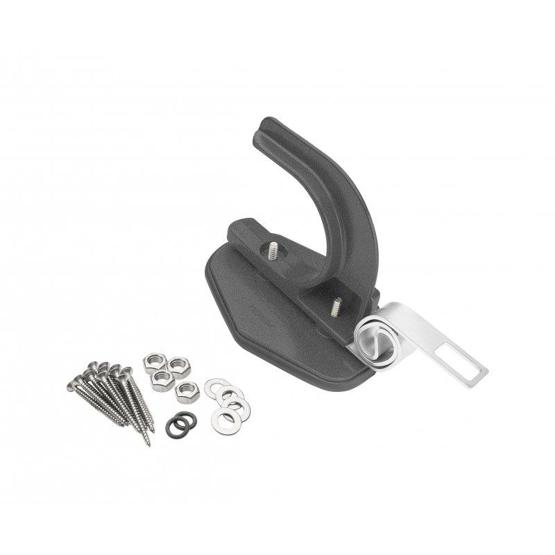 Držač prečke na montažnoj ploči sa osiguračem  - Aluminijum obojeni
W.15  - Antracit W.15  -  Slika