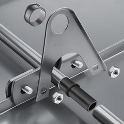 PVC spojnica cevi snegobrana  - PVC  - Intenzivno crna  -  Slika 2