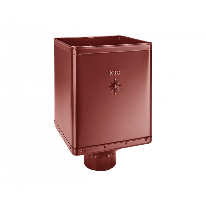 Sabirni kotlič DESIGN  - Pocink obojeni  - Vinsko crvena  -  Slika