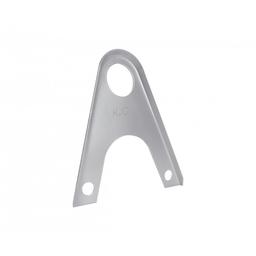 Nastavak za nosač snegobrana za falcovani krov  - Aluminijum – Natur  - Pocink obojeni – Silver  -  Slika 1