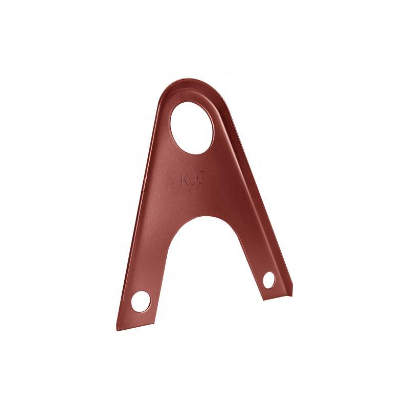 Nastavak za nosač snegobrana za falcovani krov  - Aluminijum obojeni  - Vinsko crvena  -  Slika
