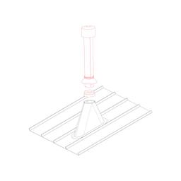 Ventilaciona glava + EPDM  - Aluminijum obojeni
W.15  - Cink siva W.15  -  Slika 3