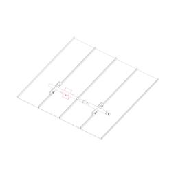 Rezač leda snegobrana za falcovani krov  - Aluminijum obojeni
W.15  - Tamno silver W.15  -  Slika 3