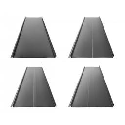 Krovni panel CLICK 205 P, R, T25, T58  - Pocink obojeni  - Antracit  -  Slika 1