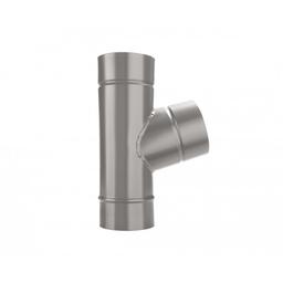 Redukcija cevi 72°  - Aluminijum obojeni  - Tamno silver  -  Slika 2