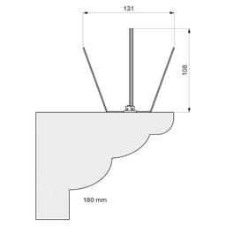 Sistem šiljaka za sprečavanje sletanja ptica  - Inox  - Natur  -  Slika 3
