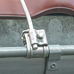 Spojnica gromobranske žice za oluk od inoksa  - Inox  - Natur  -  Slika 2