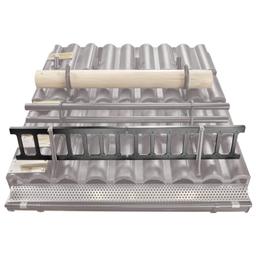 Merdevine za zadržavanje snega 20/3  - Pocink obojeni  - Antracit  -  Slika 2