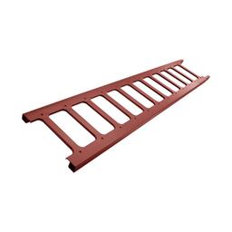 Merdevine za zadržavanje snega 20/3  - Pocink obojeni  - Vinsko crvena  -  Slika 1