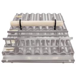 Držač prečke ravan  - Aluminijum – Natur  - Pocink obojeni – Antracit  -  Slika 2