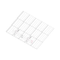 Poklopac cevi snegobrana  - Aluminijum – Natur  - Pocink obojeni – Antracit  -  Slika 2