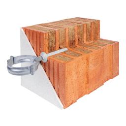 Izolacioni tipli vrh cigla bez izolacije  - Pocink + PVC  -  Slika 2