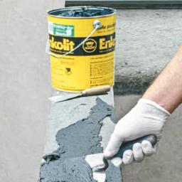 ENKE crni plastični diht i lepak na bazi bitumena  - Intenzivno crna  -  Slika 2