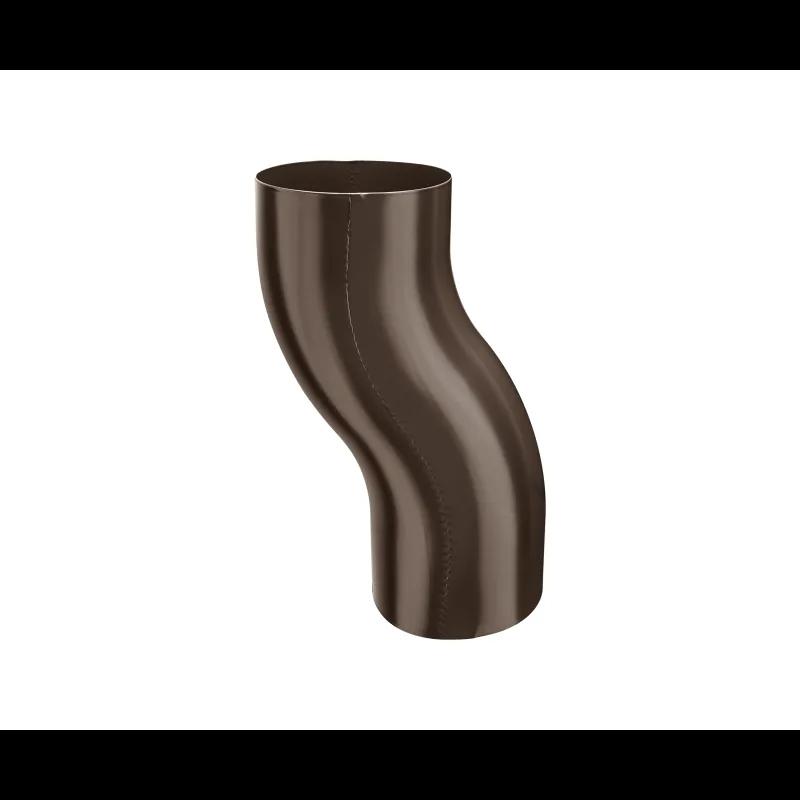 Koleno odskočno  - Pocink obojeni  - Tamno braon ČOKO  -  Slika