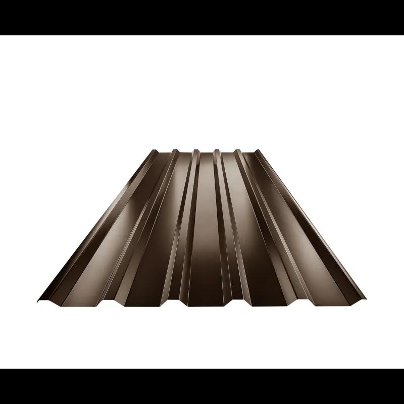 Krovni trapez TR 35A  - Pocink obojeni  - Tamno braon ČOKO  -  Slika