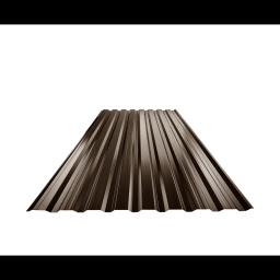 Fasadni trapez sa prepustom TR 18B+  - Pocink obojeni  - Tamno braon ČOKO  -  Slika 1