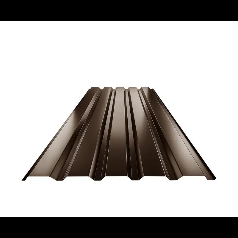 Fasadni trapez TR 35B  - Pocink obojeni  - Tamno braon ČOKO  -  Slika