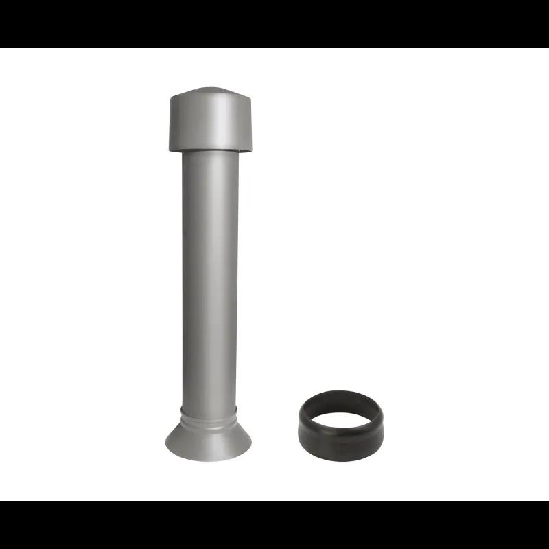 Ventilaciona glava + EPDM  - Aluminijum – Natur  - Pocink obojeni – Tamno silver – P.20  -  Slika