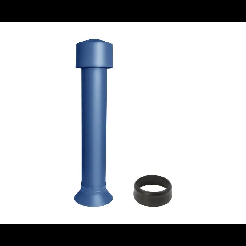 Ventilaciona glava + EPDM  - Aluminijum – Natur  - Pocink obojeni – Tamno plava  -  Slika