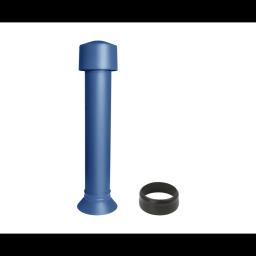 Ventilaciona glava + EPDM  - Aluminijum – Natur  - Pocink obojeni – Tamno plava  -  Slika 1