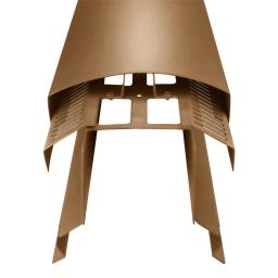 Slemenjak za ventilaciju UNI l=1,22 m  - Aluminijum – Natur  - Pocink obojeni – Metalik bakarna  -  Slika 2