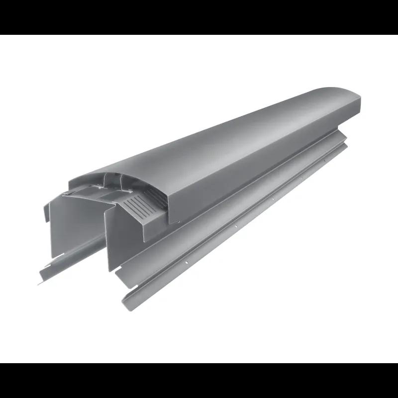 Slemenjak za ventilaciju UNI l=1,22 m  - Aluminijum obojeni  - Svetlo siva  -  Slika