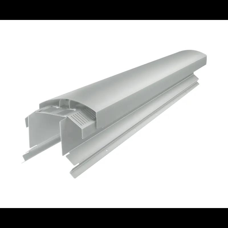 Slemenjak za ventilaciju UNI l=1,22 m  - Aluminijum obojeni  - Cink siva  -  Slika