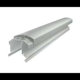 Slemenjak za ventilaciju UNI l=1,22 m  - Aluminijum obojeni  - Cink siva  -  Slika 1