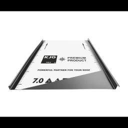 FALZ profil dvostruki stojeći šav  - Pocink obojeni  - Antracit  -  Slika 1