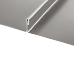 FALZ profil dvostruki stojeći šav  - Pocink obojeni  - Tamno silver  -  Slika 2